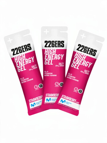 Набор высокоэнергетических гелей 226ERS High Energy 76 г соленая клубника