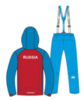 Nordski National утепленный лыжный костюм женский red - 4
