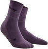 Женские компрессионные носки CEP Reflective фиолетовые - 1