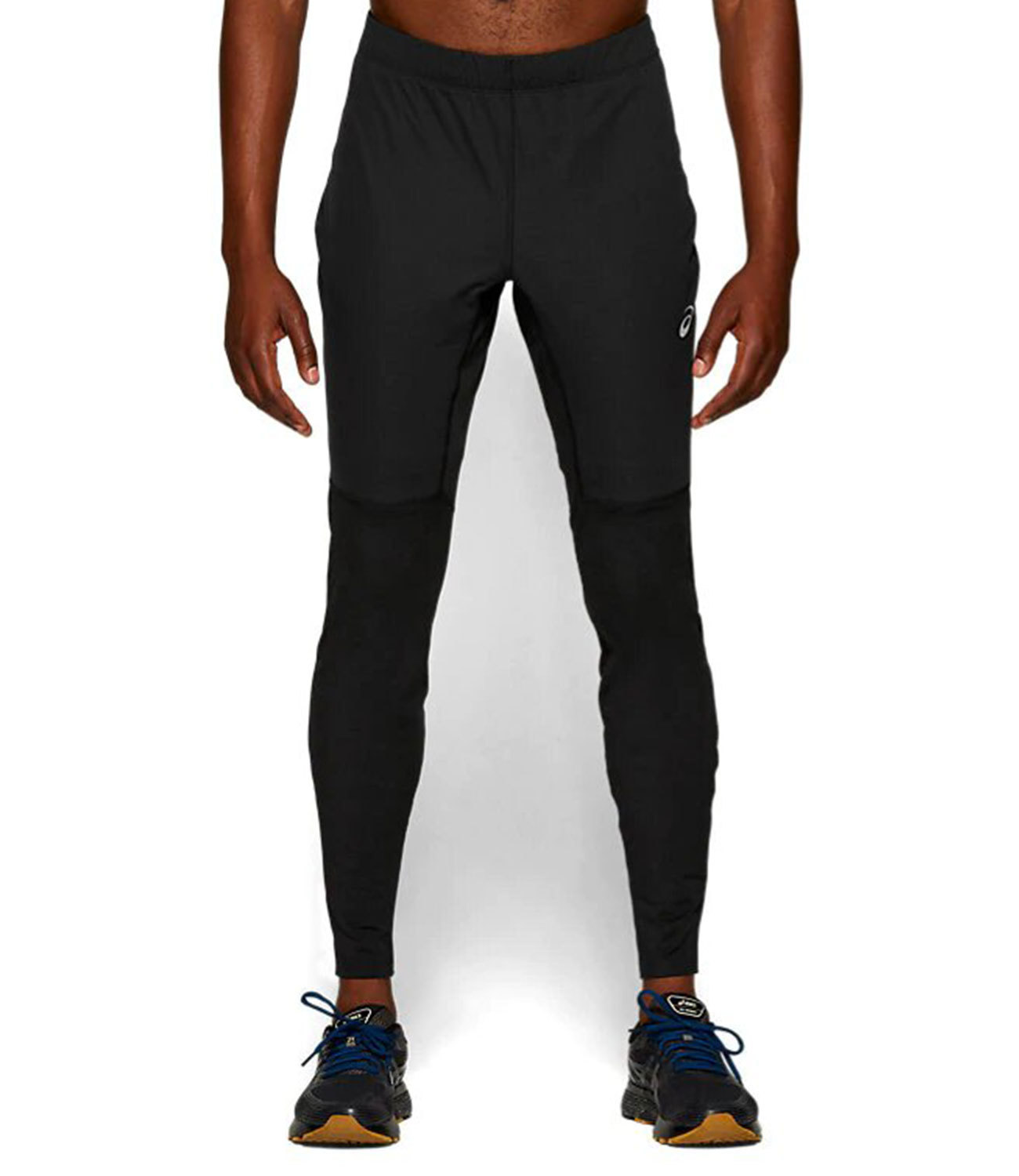Asics Windblock Tight утепленные тайтсы мужские черные