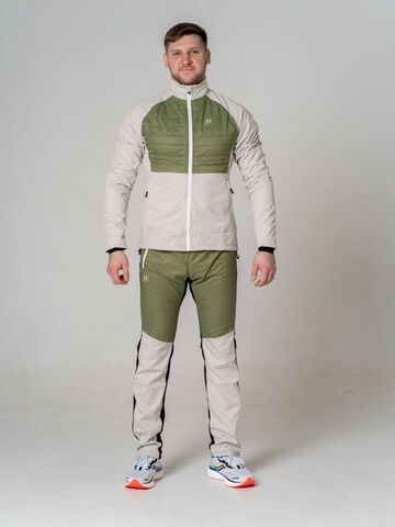 Мужская лыжная куртка Noname Hybrid 22 green