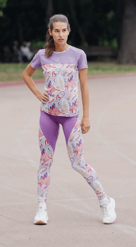 Женский комплект для бега Nordski Run Marathon purple