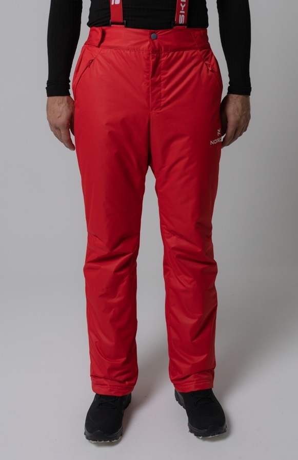 Nordski National утепленный лыжный костюм мужской Blue-Red - 5