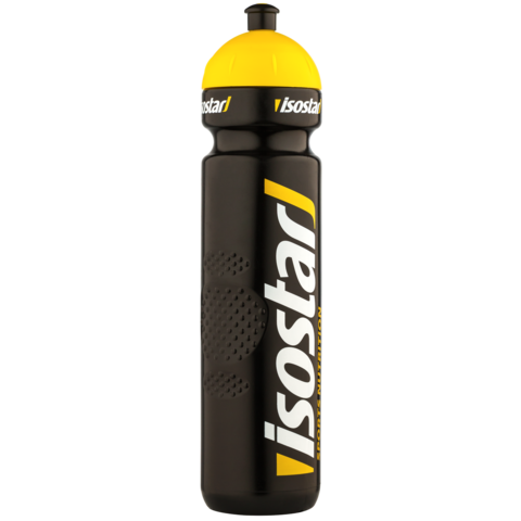 Isostar 1000 мл спортивная бутылочка black-gold