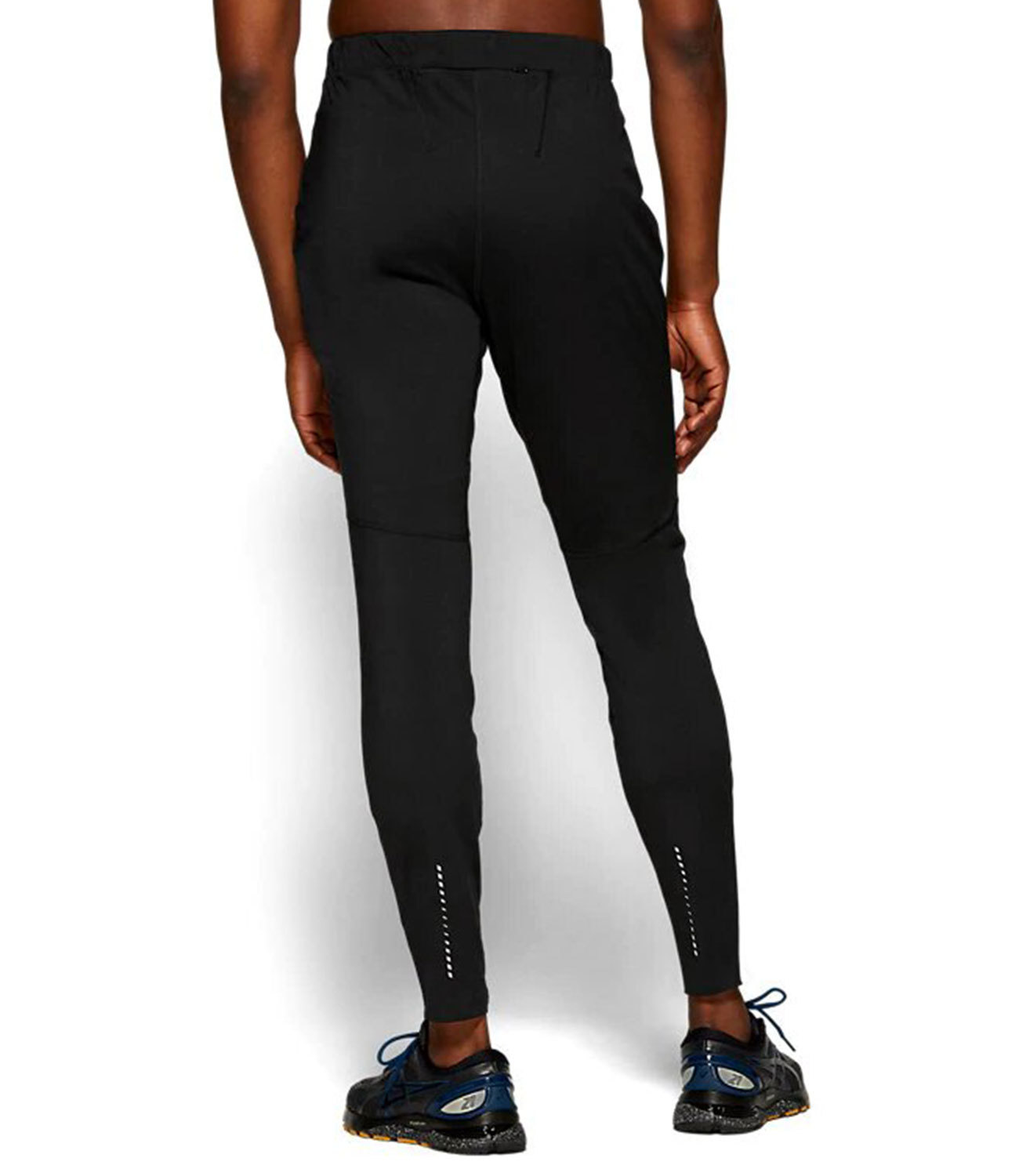 Asics Windblock Tight утепленные тайтсы мужские черные - 2