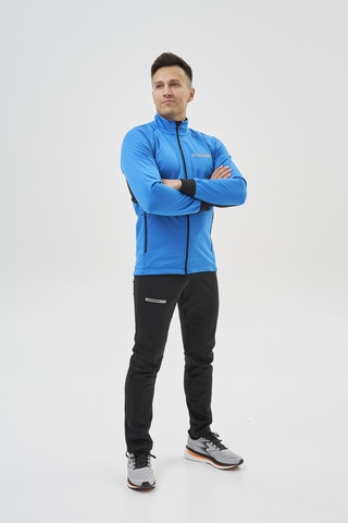 Мужской тренировочный лыжный костюм Nordski Core saphire-black