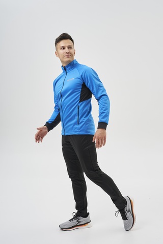 Мужской тренировочный лыжный костюм Nordski Core saphire-black