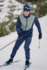 Мужская куртка для лыж и бега зимой Nordski Hybrid Pro blue-ice mint - 9