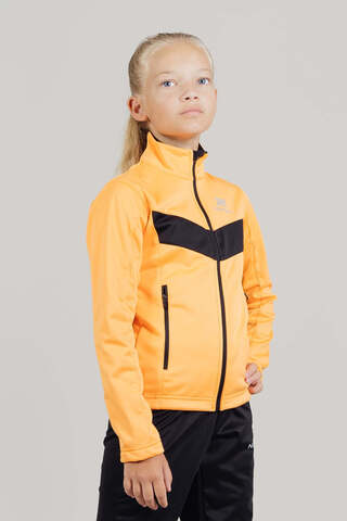 Детский разминочный костюм Nordski Jr Base Active orange