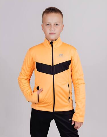 Детский разминочный костюм Nordski Jr Base Active orange