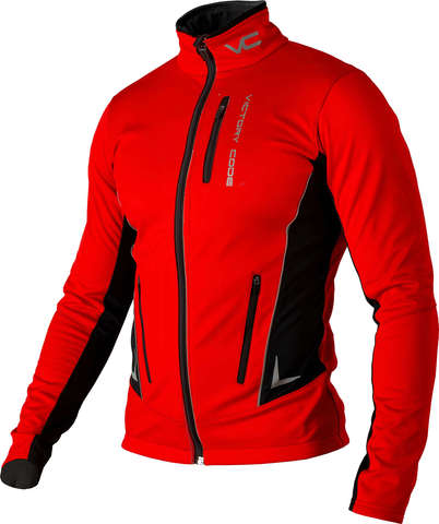 Victory Code Speed Up разминочная лыжная куртка red