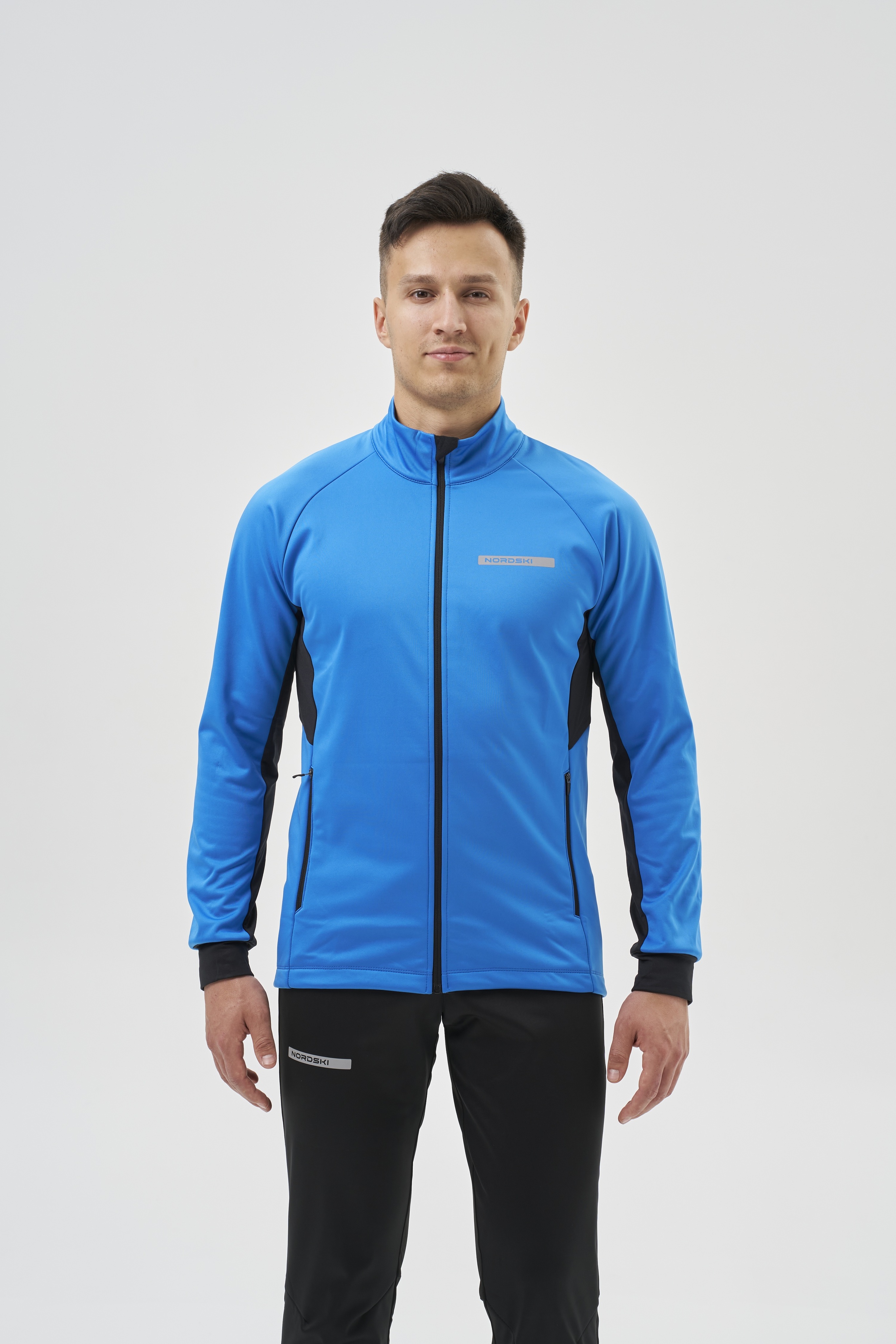 Мужской тренировочный лыжный костюм Nordski Core saphire-black - 5