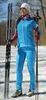 Nordski National женский разминочный лыжный костюм голубой - 1