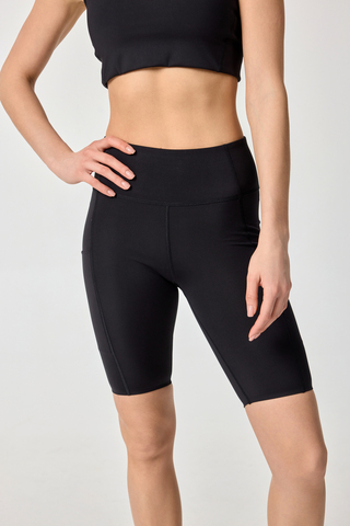 Женские обтягивающие шорты Nordski Stayer black