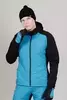 Мужской лыжный костюм с капюшоном Nordski Hybrid Warm light blue-black - 6