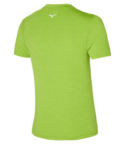 Mizuno Impulse Core Tee беговая футболка мужская зеленая