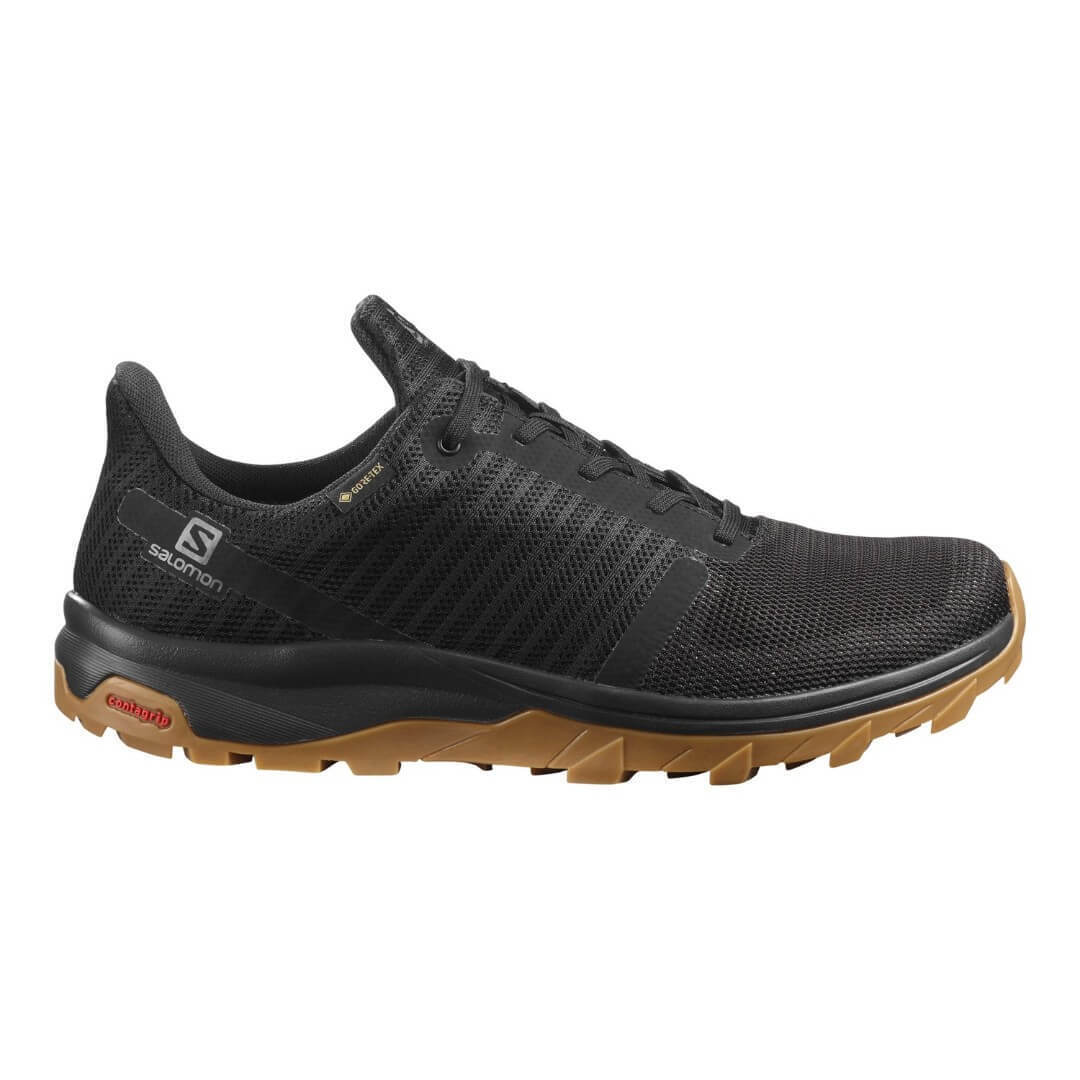 Мужские кроссовки для бега Salomon Outbound Prism GTX черные (Распродажа)