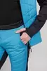 Мужской лыжный костюм с капюшоном Nordski Hybrid Warm light blue-black - 15