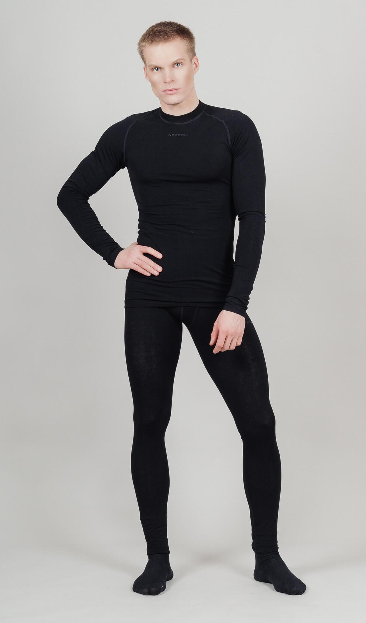 Мужской комплект термобелья с шерстью Nordski Wool