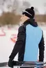 Мужской лыжный костюм с капюшоном Nordski Hybrid Warm light blue-black - 4