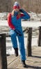 Nordski National 2.0 утепленный лыжный костюм женский blue - 2