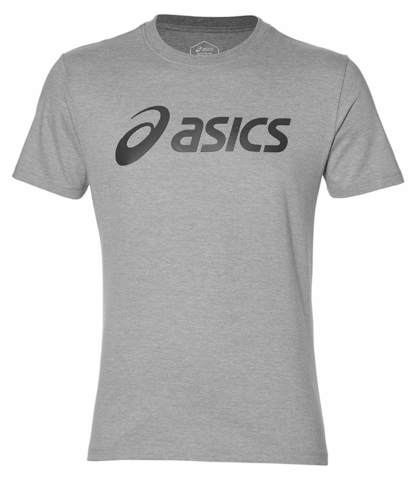 Asics Big Logo Tee футболка для бега мужская серая