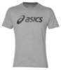 Asics Big Logo Tee футболка для бега мужская серая - 1