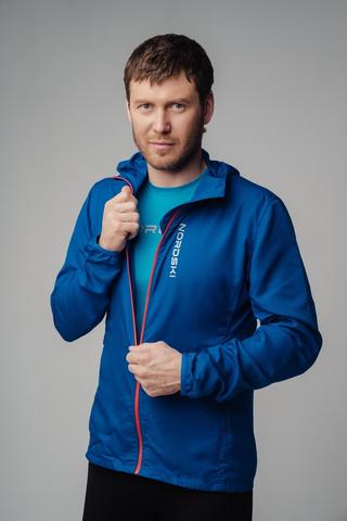 Nordski Run куртка для бега мужская Vasilek