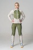 Женская лыжная куртка Noname Hybrid 22 green - 5