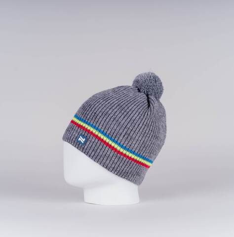 Теплая лыжная шапка Nordski Frost grey