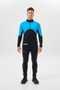 Мужская тренировочная лыжная куртка Nordski Pro 2.0 light blue-black - 11