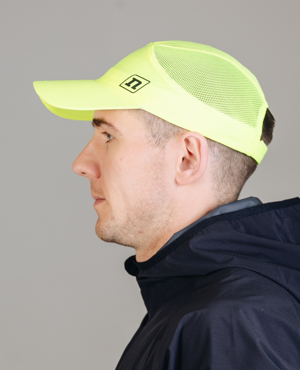 Спортивная кепка Noname Race neon yellow - 8