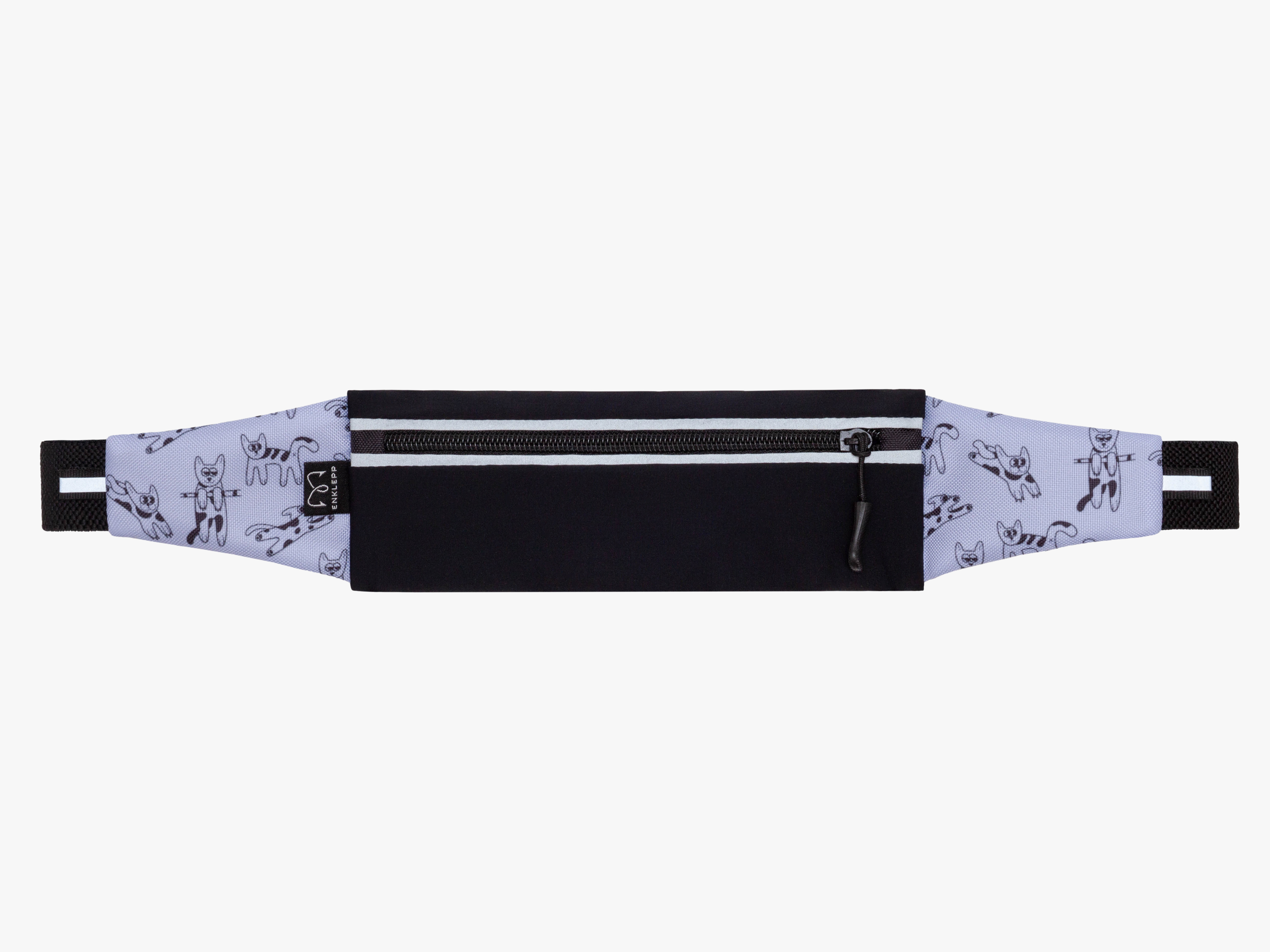 Поясная сумка для бега Enklepp Run Belt 365 trap-retro cats
