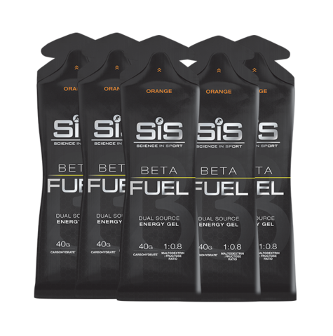 Набор высокоуглеводных гелей SIS Beta Fuel 60 мл апельсин