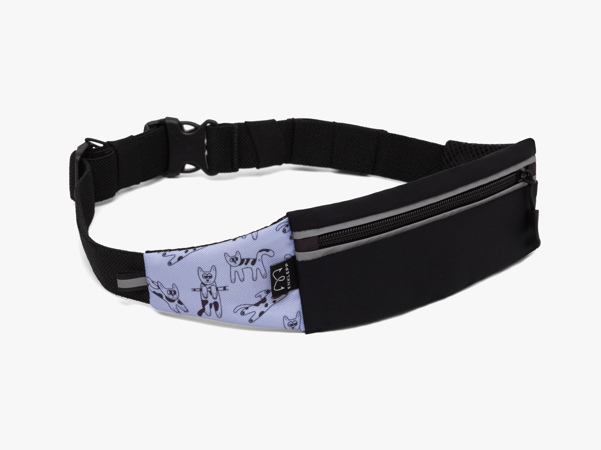 Поясная сумка для бега Enklepp Run Belt 365 trap-retro cats - 2