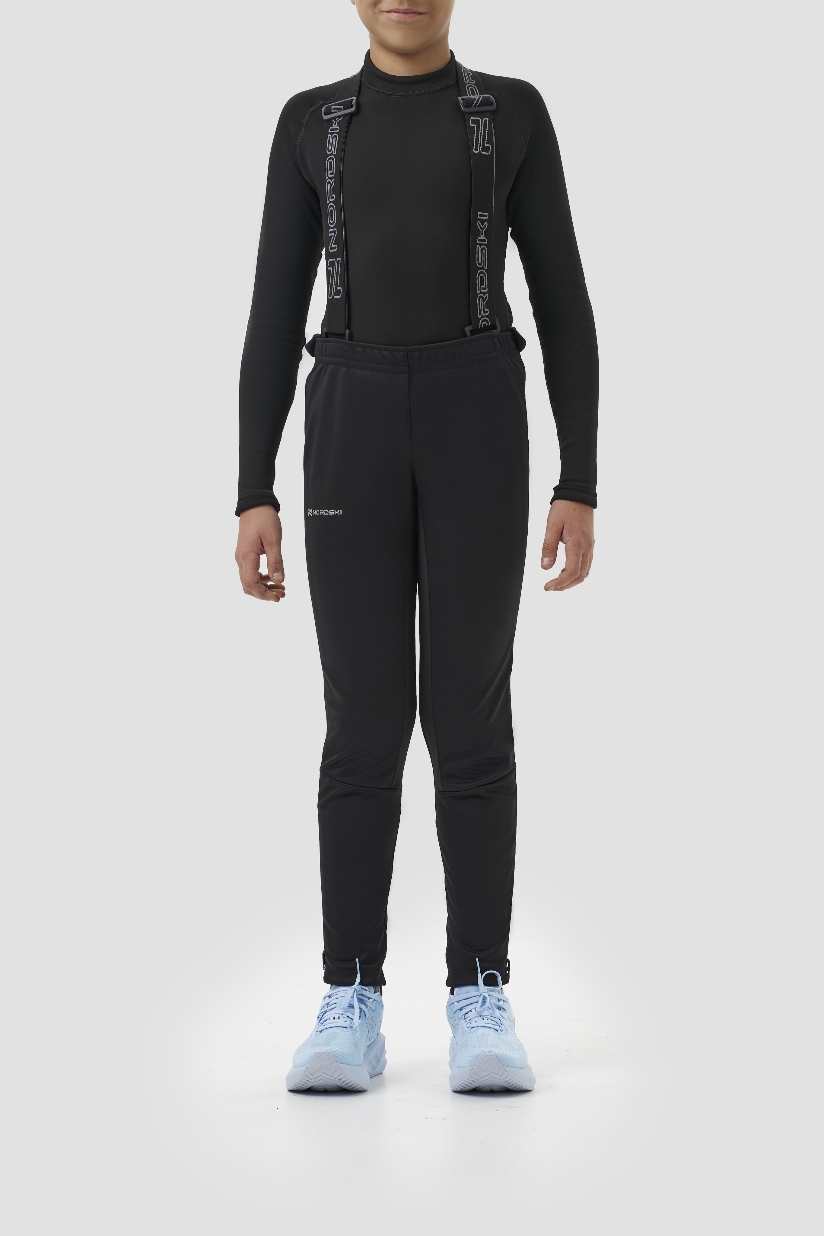 Детский тренировочный лыжный костюм Nordski Jr. Advance pink-black - 11