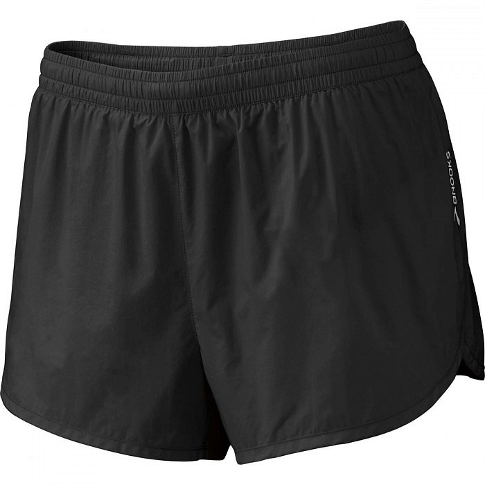 Беговые шорты женские Brooks D'Lite Racer 2.5 черные