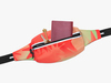Поясная сумка для бега Enklepp Marathon Waist Bag zig zag gradient red - 5