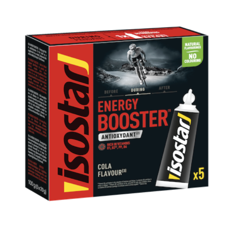 Энергетический гель упаковка Isostar Booster Antioxidant кола