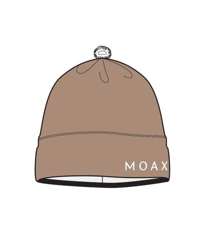 Лыжная шапка Moax Tauri Stretch унисекс бежевая