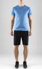 Craft Prime Run мужская беговая футболка голубая - 5