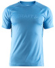 Craft Prime Run мужская беговая футболка голубая - 1