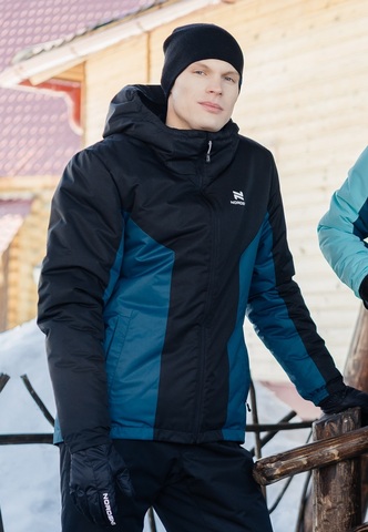 Теплая лыжная куртка мужская Nordski Base deep teal