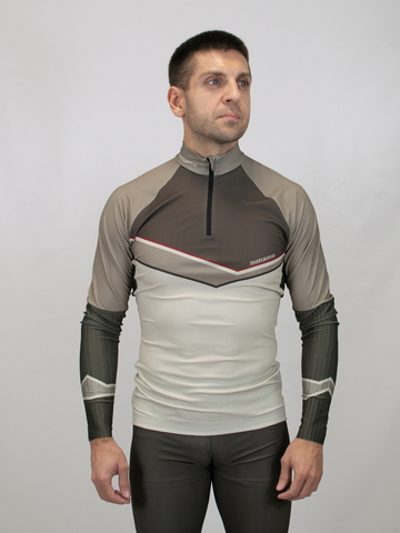 Лыжный гоночный костюм Noname Unstoppable Racing Suit 25 UX черно-бежевый