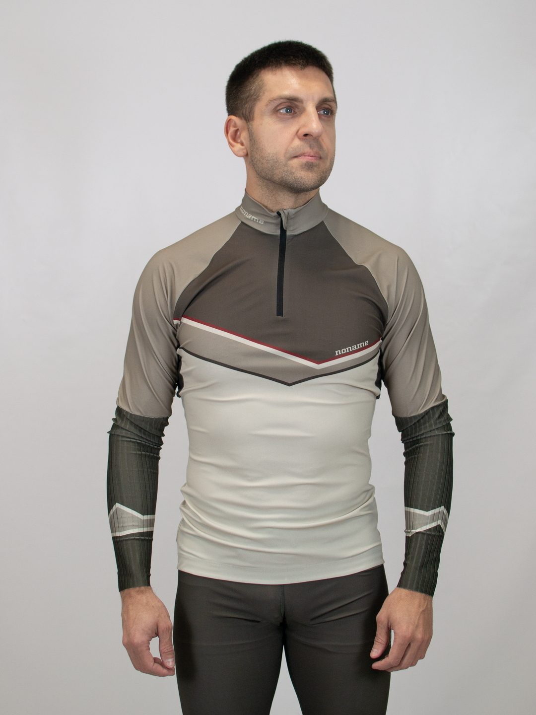 Лыжный гоночный костюм Noname Unstoppable Racing Suit 25 UX черно-бежевый - 3