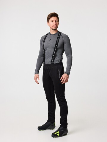 Мужские лыжные брюки-самосбросы Arswear Softshell Race черные