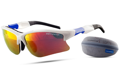Noname Wolfracing спортивные очки white-blue