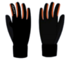 Nordski Warm лыжные перчатки черные-красные - 2