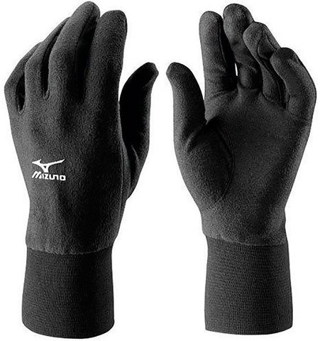 Mizuno BT Mid Weight Fleece Glove беговые перчатки черные