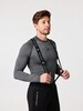 Мужские лыжные брюки-самосбросы Arswear Softshell Race черные - 4